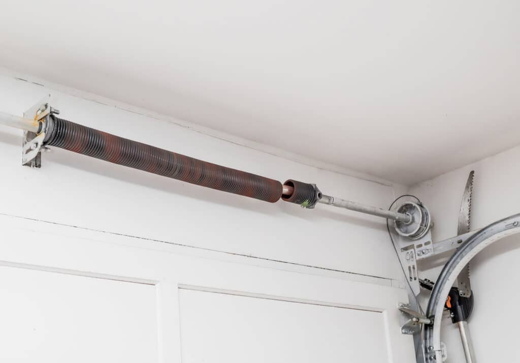 Opening a Garage Door with a Broken Spring A Step by Step Guide RJ Garage Door Service