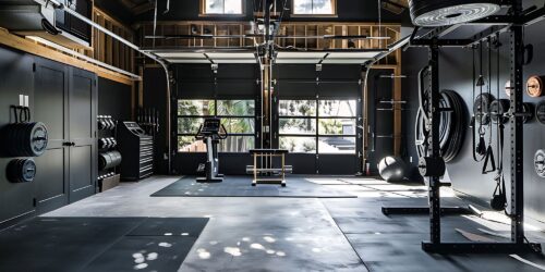garage-door-for-home-gym