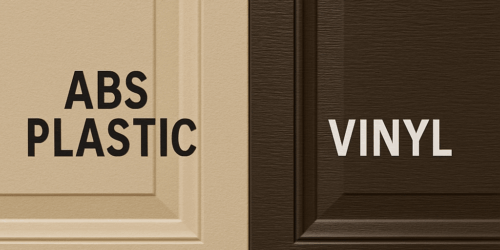 ABS plastic vs vinyl garage doors